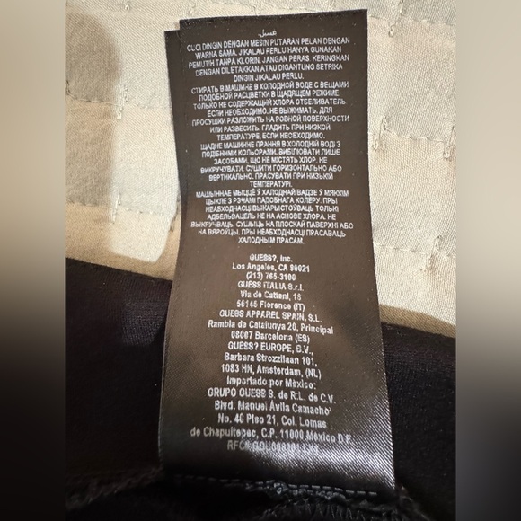 Marciano Los Angeles Women's Leggings Pants Black Skinny Leg Size M. EUC - Picture 8 of 9